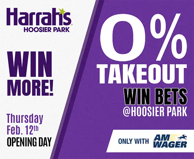 Hoosier Park - 0% Takeout